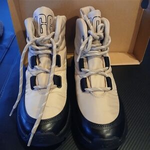 UGG womens, Black and Cream Boots